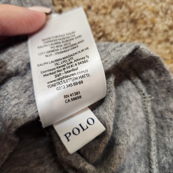Polo Ralph Lauren‎ Gray T-Shirt, Size Medium, Classic Fit 😎 - Picture 5 of 5